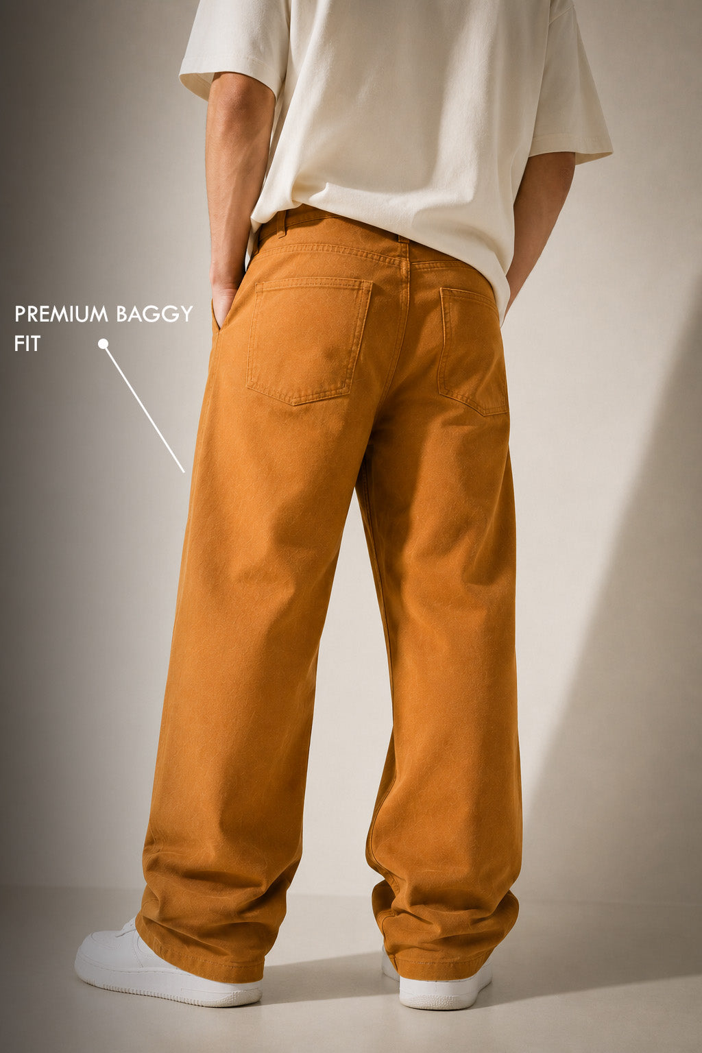 Premium Baggy Fit Denim Jeans for Men | Relaxed Fit Casual Jeans