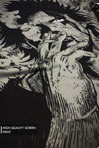 Black Clover Premium Oversized T Shirt for Men | 240 GSM Cotton Anime Printed Tee