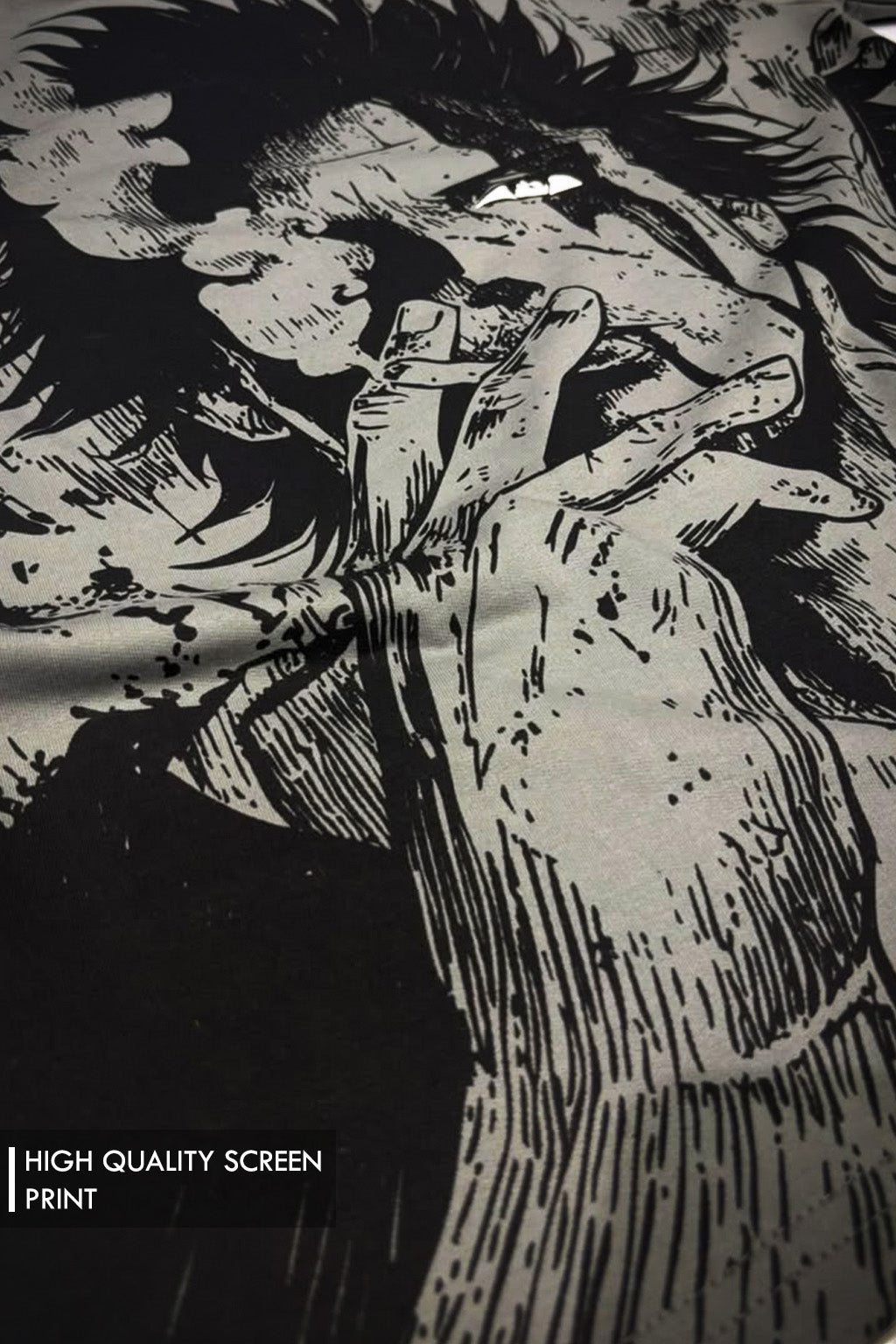 Black Clover Premium Oversized T Shirt for Men | 240 GSM Cotton Anime Printed Tee