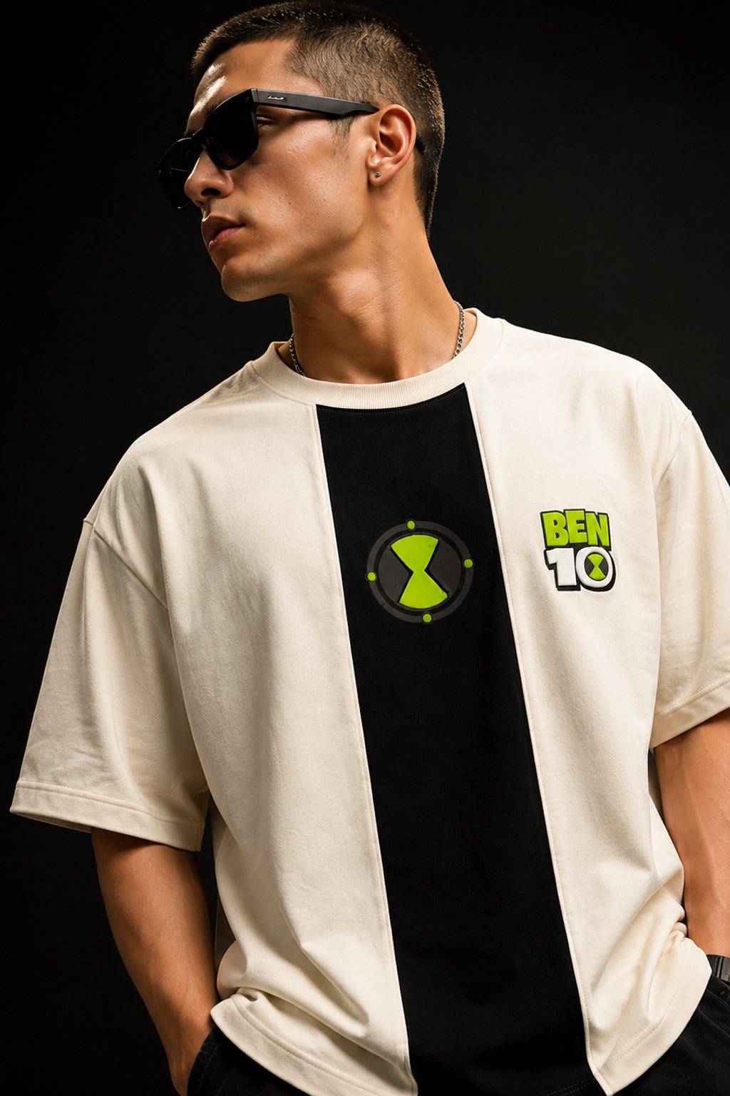 Ben 10 Premium 240 GSM Cotton T Shirt for Men | Cartoon Graphic Tee