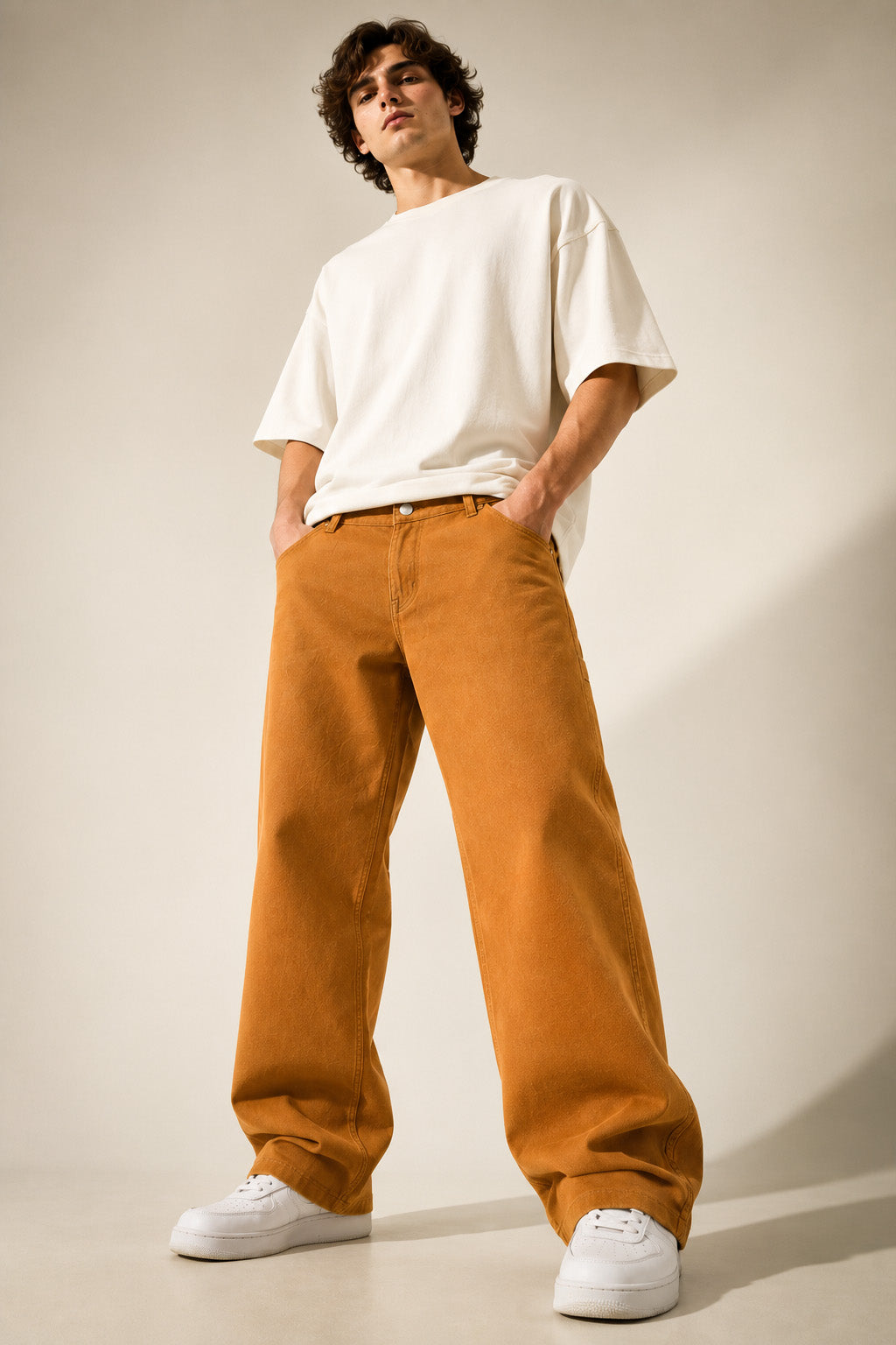 Premium Baggy Fit Denim Jeans for Men | Relaxed Fit Casual Jeans