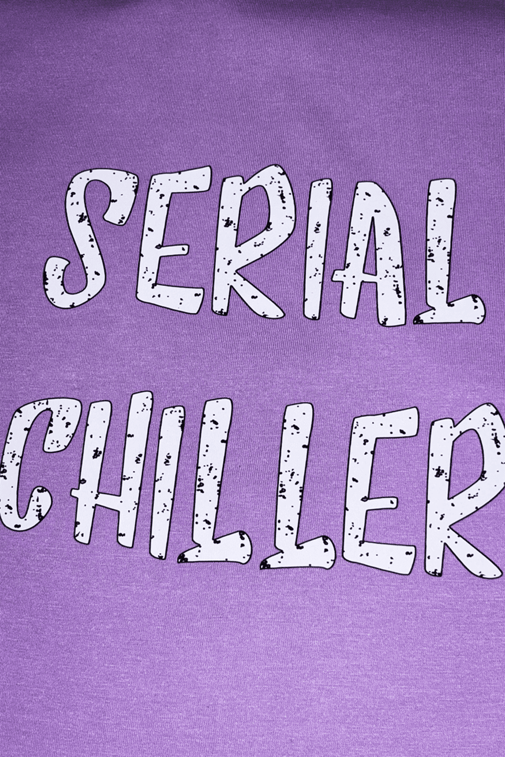 Text 'Serial Chiller' on a purple background